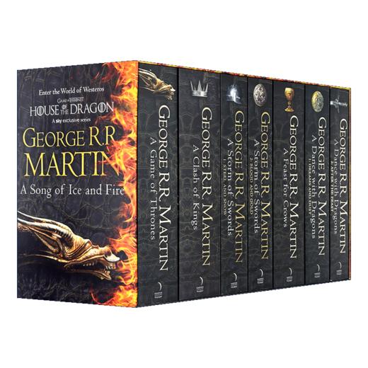 Collins 冰与火之歌 英文原版小说全套 7本权力的游戏英文版全集A Song of Ice and Fire game of thrones进口英语书 商品图4