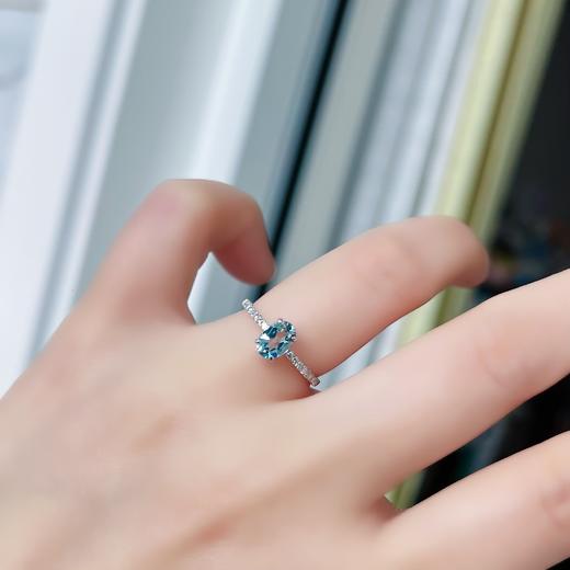 0.68ct海蓝宝戒指 商品图7