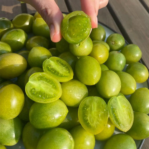 石家庄优选仓库速达，青甜小番茄，一口爆汁，皮薄肉嫩，口感脆甜爽口，香甜浓郁，净重约2斤礼盒装 商品图7