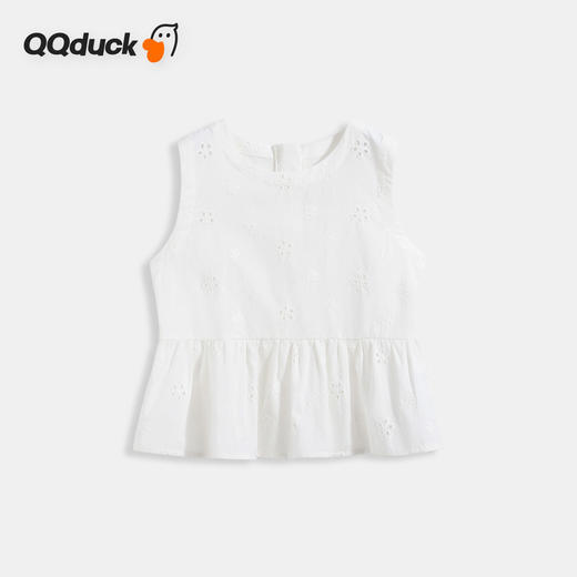【120-165】【100%棉】【可可鸭】女童夏季吊带背心 商品图9