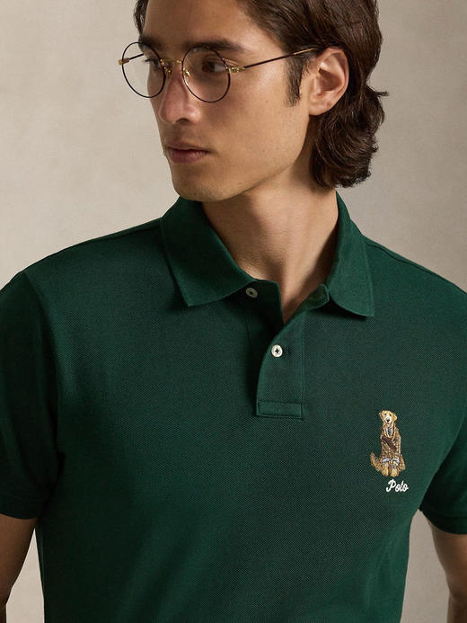 【秒杀价已调 直接拍】RL  经典狗子系列刺绣 纯棉珠地 短袖Polo衫 商品图0