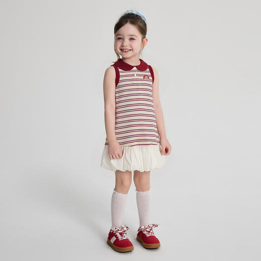 笛莎Deesha 2026年夏季新款小童女童U日常生活连衣裙连衣裙 商品图2