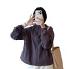 下手要快！2026宽松短款休闲户外连帽薄款外套女防晒百搭上衣拉链开衫！ 商品缩略图4