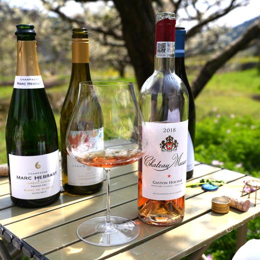 【春日出游一套搞定】马克艾博香槟+露纹艺术霞多丽+睦纱桃红+ABC伊莎贝拉黑皮诺干红套装 商品图5