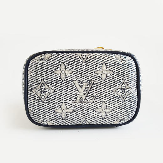 【95新】LV路易威登M82467炫彩牛仔蓝mini Vanity化妆包盒子包链条包女士190326TJ01 商品图5