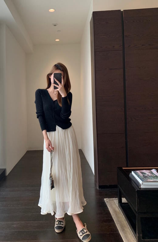 YAW31034仙美网纱半裙 商品图3