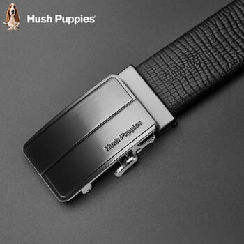 暇步士（Hush Puppies）皮带男针扣男士腰带优质荔枝纹牛皮休闲百搭裤带生日礼物送男友 商品图2
