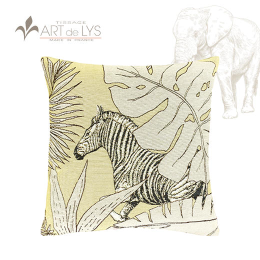 ADL·法国百合织造艺术·动物系列【靠枕套/送枕芯】 商品图0