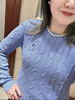 324-3 亲戚工厂 买贵揍我 亲肤舒适减龄时髦 马仔纯棉圆领毛衣 整个人明亮起来 商品缩略图7