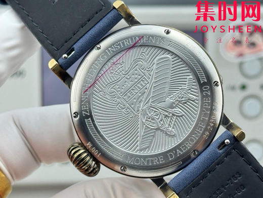 V+真力时 复古飞行员系列 大飞 男士腕表 商品图7