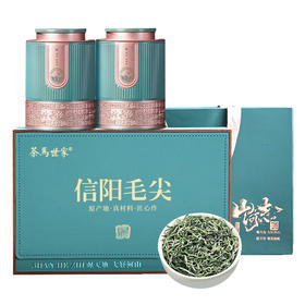 【2026年新茶预售】茶马世家丨信阳毛尖 绿茶 特级 山河志 礼盒装 200g，新茶预计4月10日发货