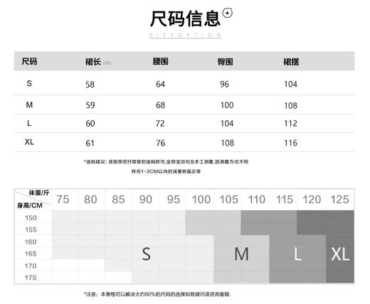 黑灰做旧牛仔半身裙女 高腰直筒中裙 复古显瘦遮胯 A 字裙 商品图2