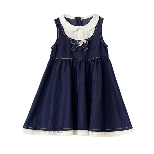 笛莎Deesha 2026年夏季新款小童女童U日常生活连衣裙连衣裙 商品图4