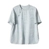 七天内发出【新中式云舒小衫提花斜襟盘扣上衣】短袖上衣春夏季 商品缩略图4