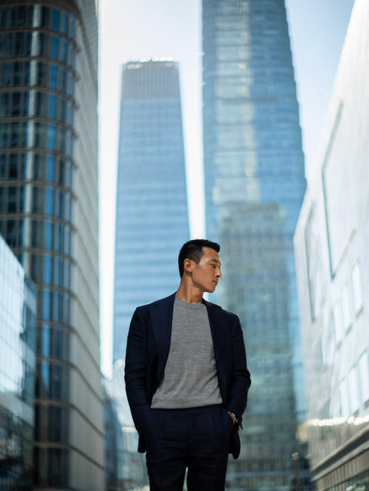 Dalmo pure silk T恤 灰色 商品图1