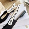 J'ADIOR 尖头后空平底凉鞋（DBG） 商品缩略图4