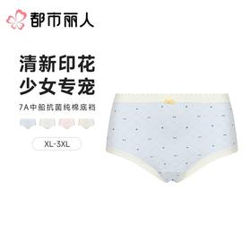 都市丽人内裤女士内裤超爽棉内裤宽版包覆内裤LKC5F2