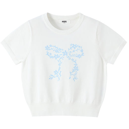 女童短袖针织衫夏季新款安奈儿童装EG621643 商品图6