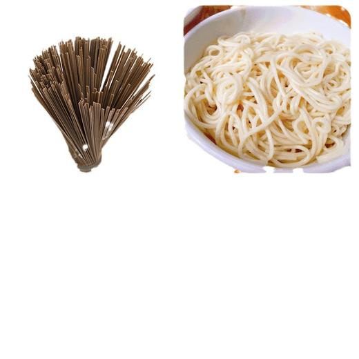 【福利❗️9.9一斤🔥正宗荞麦面】无白面、无蔗糖、无添加剂，荞麦 + 全麦配方，口感筋道不糊汤，超抗饿的健康主食，0脂肪面条杂粮粗粮荞麦挂面代餐速食QQ 商品图3