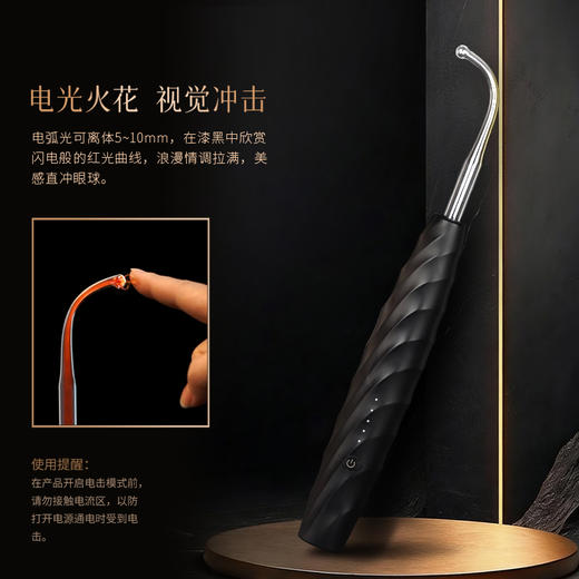 roomfun房趣电滋棒sm电击调教情趣道具重口味男女调情神器刑器 商品图4