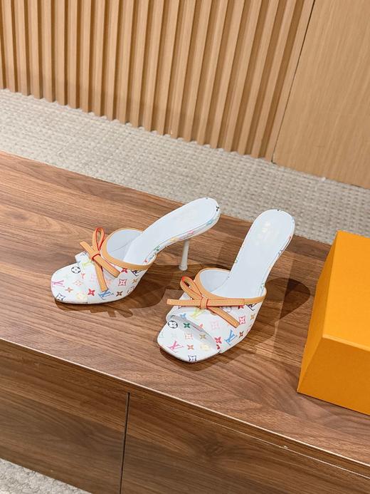 驴家 X TM 凉拖三彩系列小猫跟蝴蝶结凉拖鞋（DBG） 商品图7