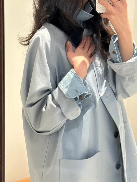 【高品质私服】【IC高密全棉斜纹夹克巴恩风外套】轻盈率性，适配休闲日常，细腻柔韧，色泽自然G1722-CC【无标出货 介意慎拍】 商品图3