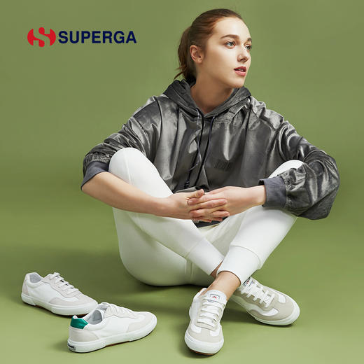 SUPERGA 经典款防溅水德训鞋 复古设计 美观舒适透气 商品图1