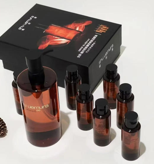 【春日福利】Shu uemura/植村秀新版卸妆油｜琥珀活肌洁颜油 新臻艺养肤洁颜油礼盒(450ml+50ml*7) 商品图7