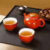 杭州西湖景区柿柿如意茶具礼盒一壶两杯套组 商品缩略图0