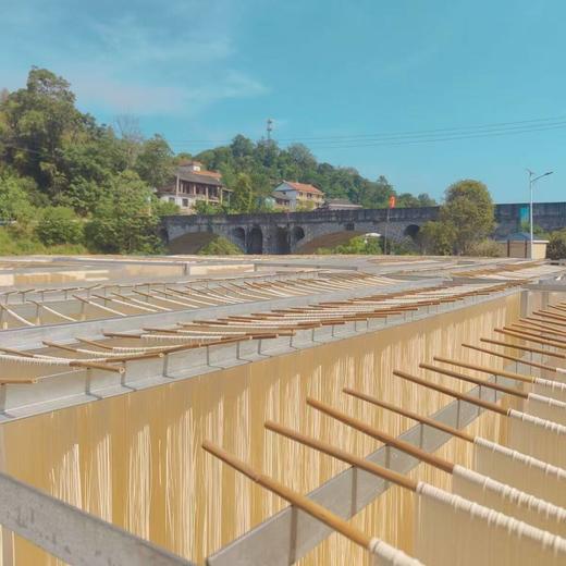 湖南新化洋溪传统手工晾晒面挂面图文印店老妈龙须面拉面 商品图2