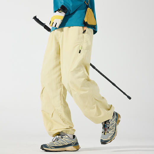 LUCKY DEER幸运鹿不挑腿型情侣款户外通勤机能休闲裤27189 商品图3