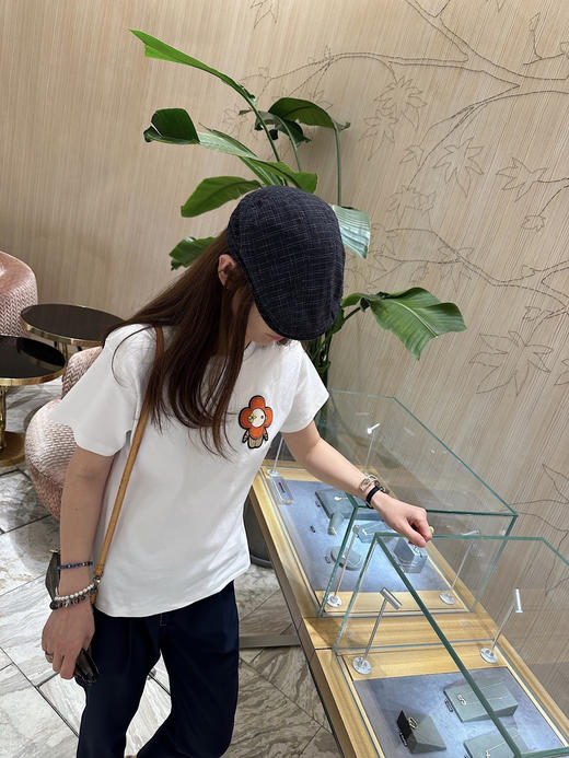 驴家 25ss牙刷绣图案短袖T恤 男女同款（DY） 商品图2