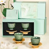 杭州西湖景区宋莲茶具茶托组合茶杯套组礼盒 商品缩略图1