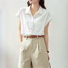「又美又仙会呼吸」AVANN棉麻衬衫长袖短袖衬衫 商品缩略图11