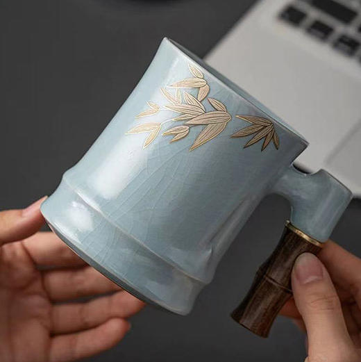 上新了故宫 一鸣惊人节节高茶杯 礼盒装 商品图1