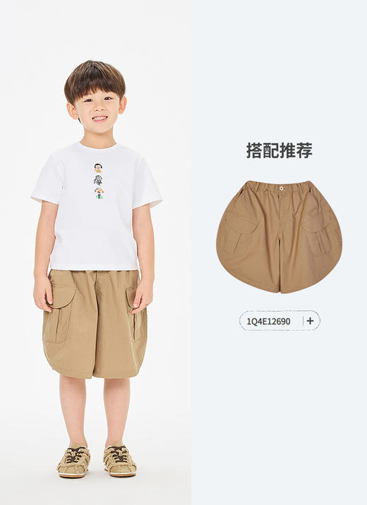 jnby   26年夏款  短袖T恤  1Q4113670 商品图4