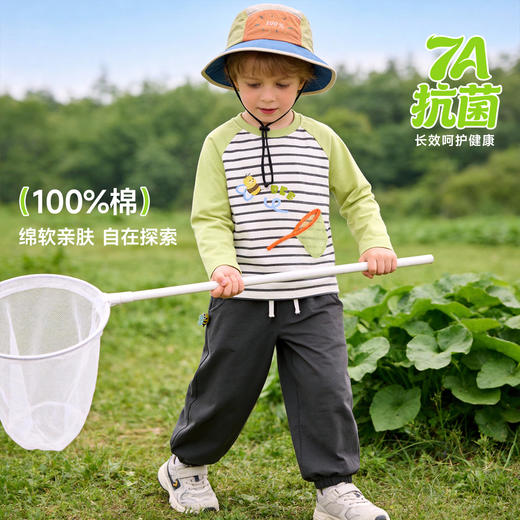 贝贝怡远古探索男童春季T恤套装ZB1FT007 商品图3