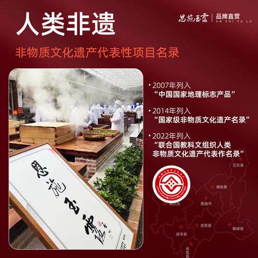 茶马世家丨恩施玉露 湖北绿茶 明前特级 甄选头采礼盒装 200g 商品图3