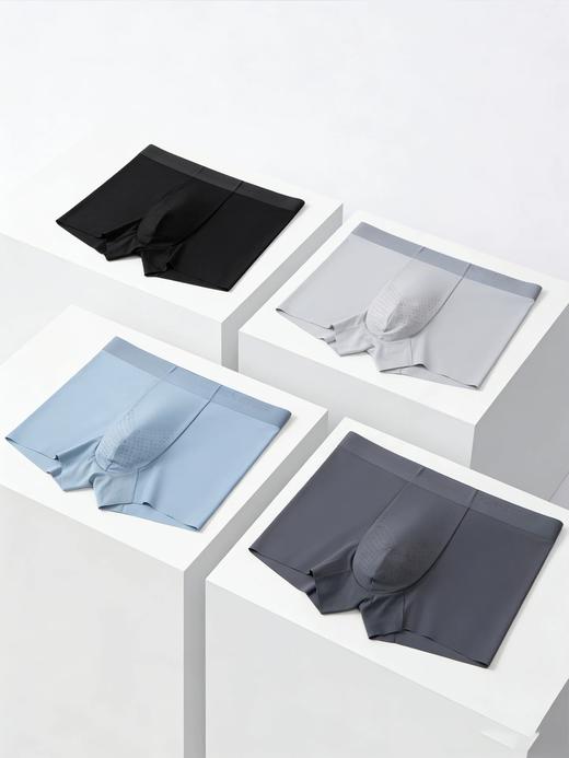 【第二肌肤锦纶氨纶】SCHIESSER德国舒雅男士平角裤，锦纶氨纶超细舒适面料单条装 尺码（L-3XL) 35/26199T 商品图2