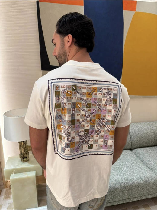 驴家 25ss字母标识数字印花短袖T恤 男女同款（DY） 商品图5