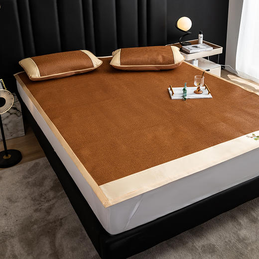 杉杉家纺 艾草双面古藤席-步步高 商品图1