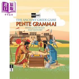 【中商原版】五线棋 古希腊游戏立体书 Pente Grammai The Ancient Greek Game 英文原版 Hawcock David 3D立体书