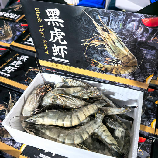 【比手掌还大的黑虎虾】超大黑虎虾/黑虎虾王 净重2.8斤装 商品图10