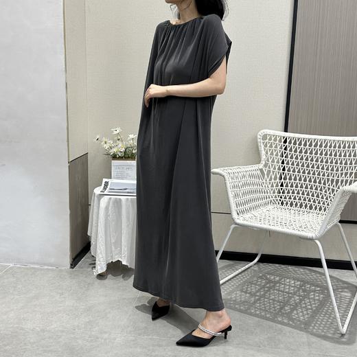 03-4潘依绣丁丁宠粉【氧气美人】法式气质显瘦中长款连衣裙 WH23046 商品图1