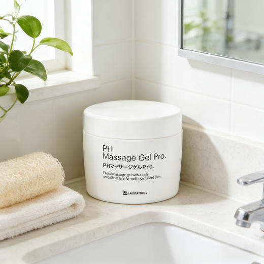 日本Bb laboratories胎盘素按摩膏300g PH MASSAGE缩毛孔 商品图1