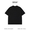 SDSA男装2026新款高贵轻奢老钱风肌理感纯色圆领短袖T恤百搭上衣 商品缩略图0