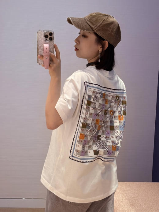 驴家 25ss字母标识数字印花短袖T恤 男女同款（DY） 商品图6