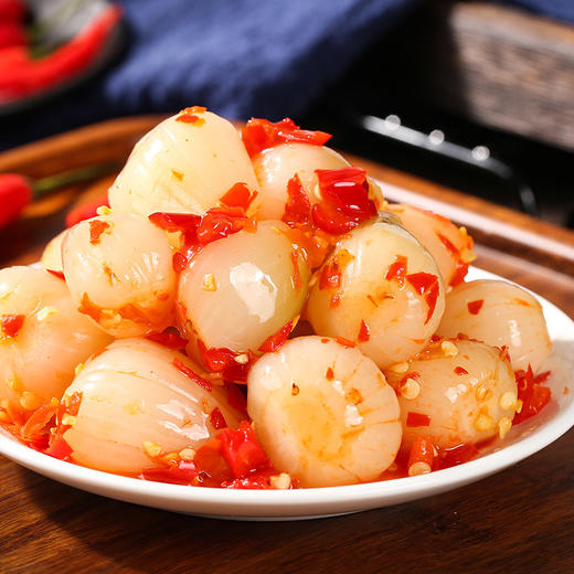 湖南剁椒藠头腌制酸甜荞头酸辣坛子泡菜茭头新鲜腌制下饭菜开胃菜 商品图2