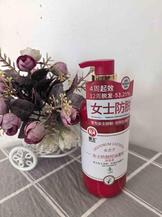 霸王生姜何首乌侧柏叶女贞子蓬松丰盈防脱去屑洗发液500ml正品 商品图5