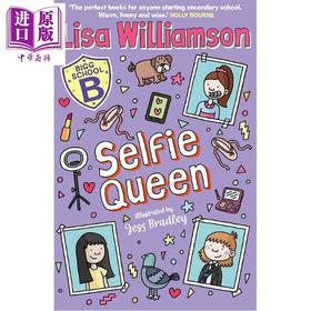 预售 【中商原版】比格学校 自拍女王 校园幽默 Bigg School Selfie Queen 英文原版 Lisa Williamson 沃特斯通青少年小说奖作者